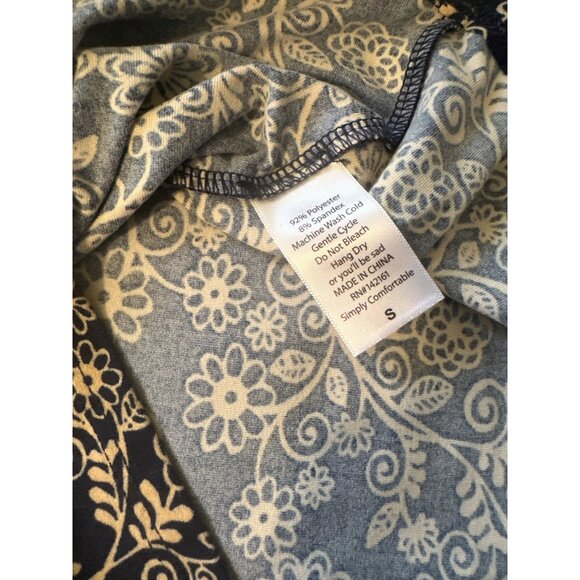 💖LuLaRoe Women's Floral Print Dress S - Picture 5 of 5